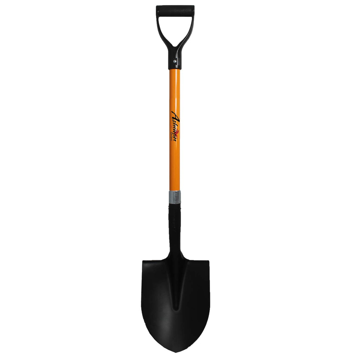 Ashman heavy-duty digging shovel with 41-inch trenching blade for efficient soil work.
