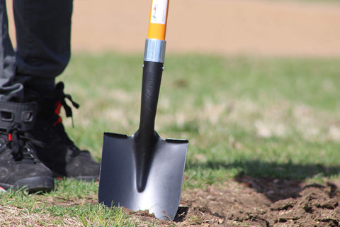 Ashman shovel helps clear debris and prepare sites efficiently.