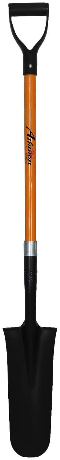 AshmanOnline drain spade with 48-inch handle for versatile garden digging.