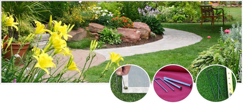 AshmanOnline multi-use stake for raised beds and tomato cages