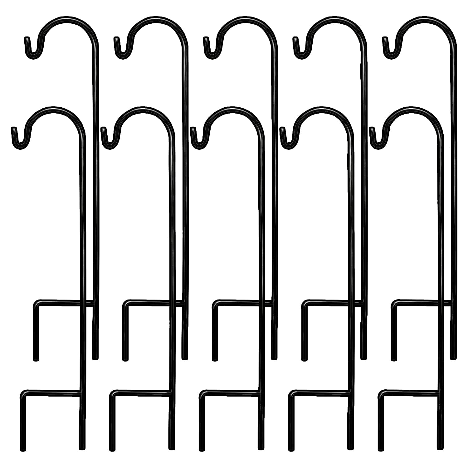 AshmanOnline shepherds hook 10 pack can be reused season after season.