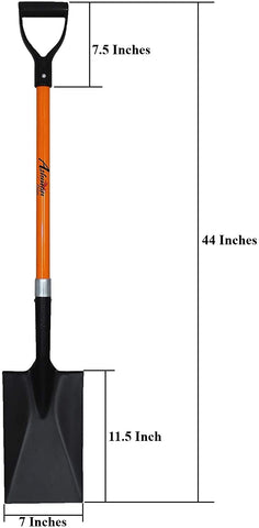 AshmanOnline spade shovel edging walkway shot shows precise lines and clean edges.