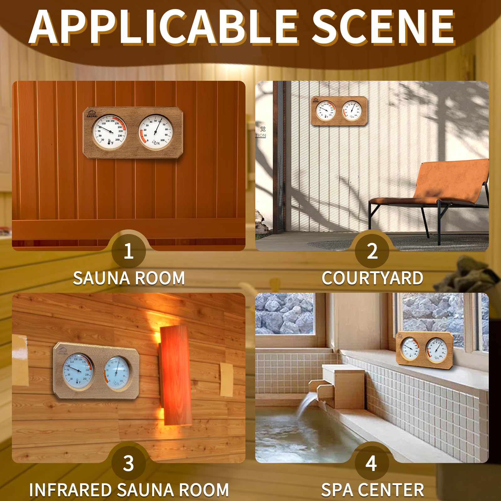 Asidius craftsman-finish woodgrain highlights durable, high-temperature construction.