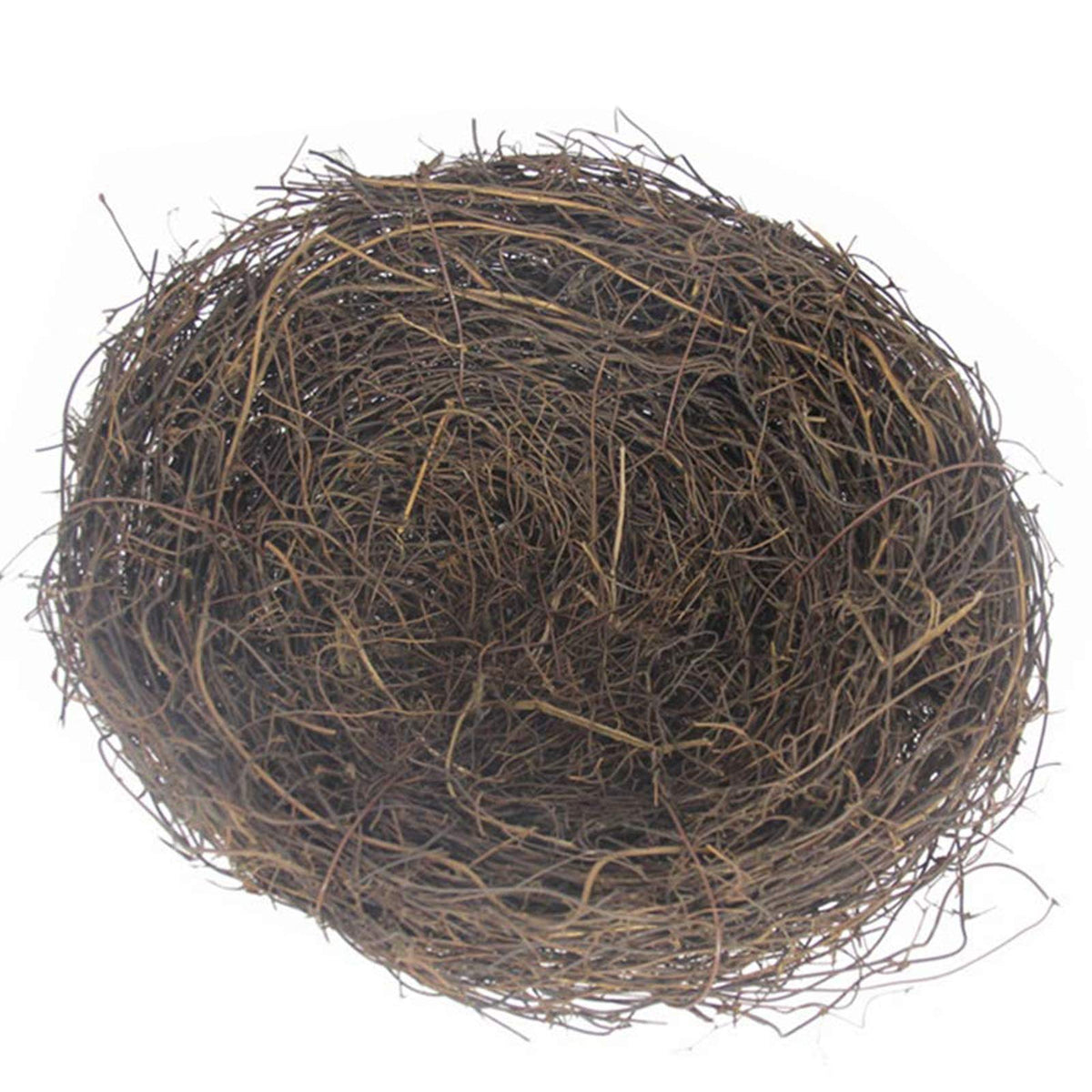 Asikkon rattan nest close-up, showcasing natural texture for Easter decor.