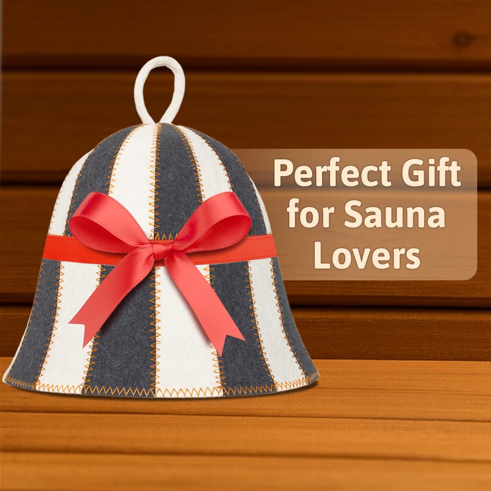 ASKOLD gift-ready sauna hat ideal for sauna lovers