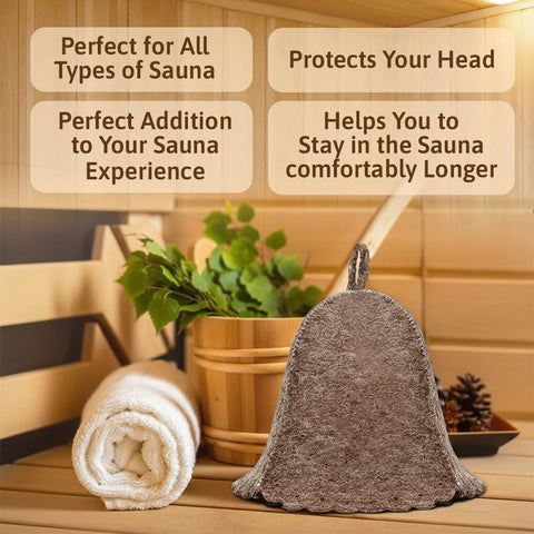Askold wool sauna hat 3mm closeup reveals thickness and warmth