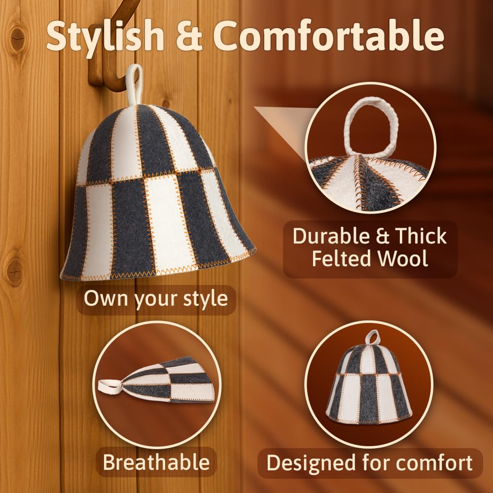 Back view of the ASKOLD hat illustrating one-size-fits-most design