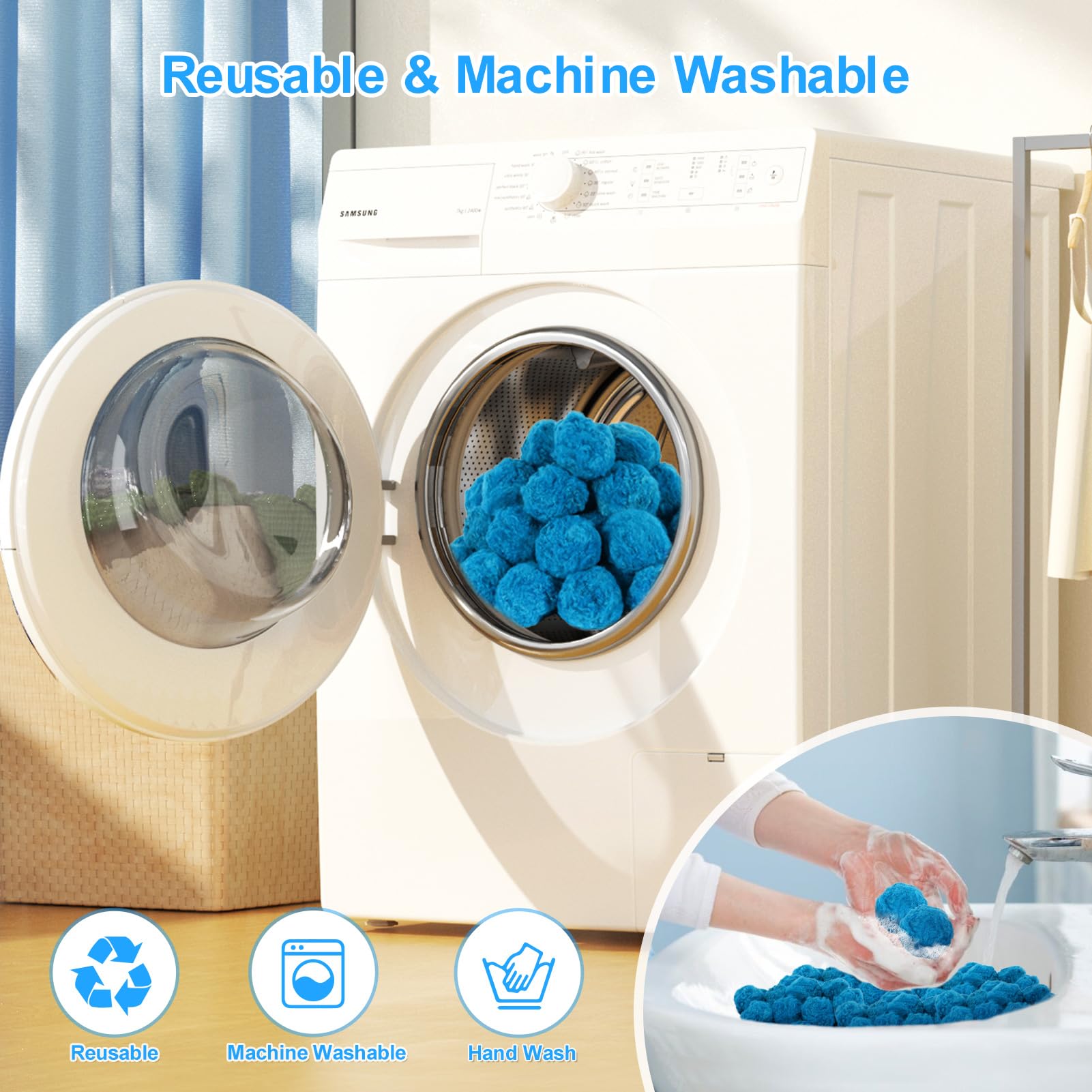 Askyli multipurpose filter balls suit pools and aquariums for clearer water.