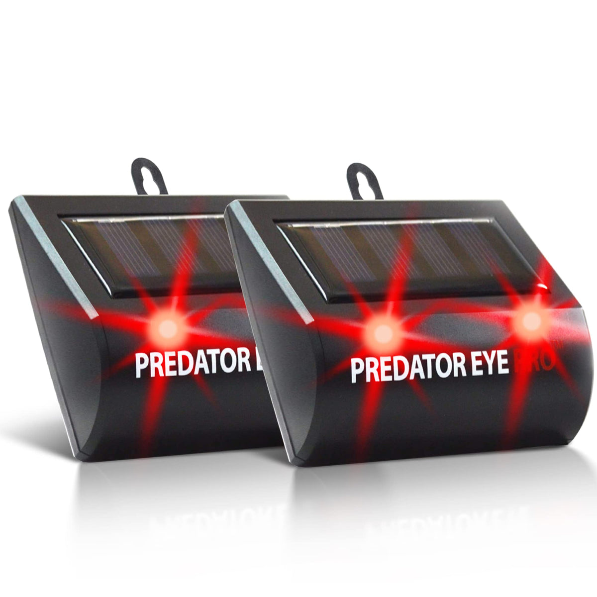 ASPECTEK Predator Eye PRO solar light front view deterring nocturnal pests