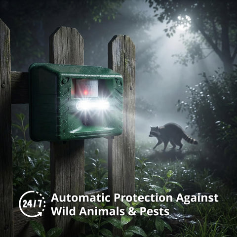 ASPECTEK remote-control 6-in-1 unit demonstrates versatile deterrence options