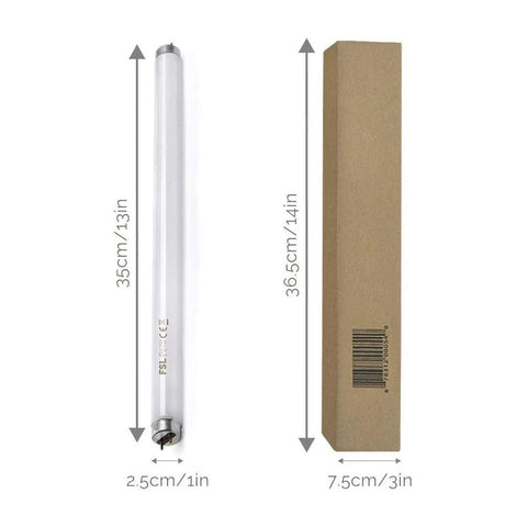 ASPECTEK replacement bulbs pack includes 2 tubes for easy swap.