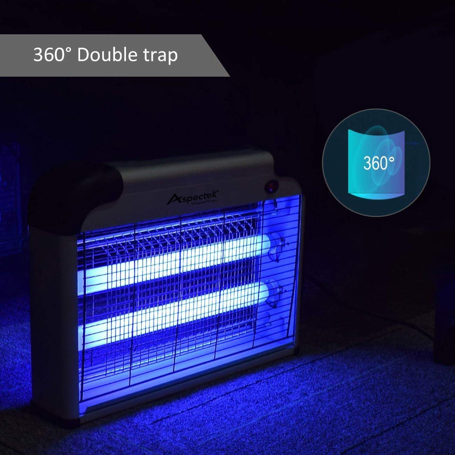 Aspectek safe indoor design with mesh protection and stable operation.