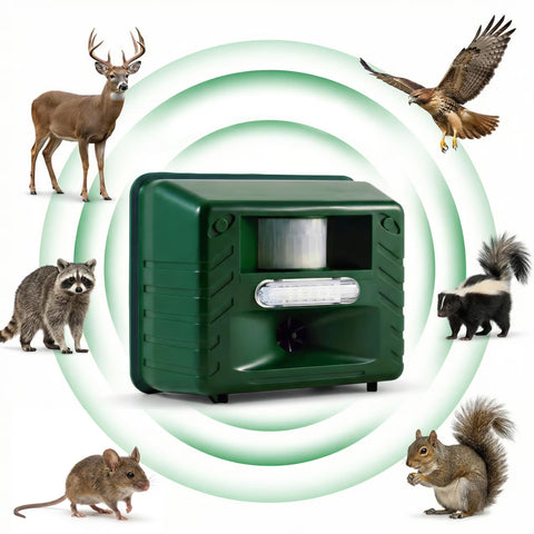 Aspectek Yard Sentinel wide-angle detection covers larger yard areas.