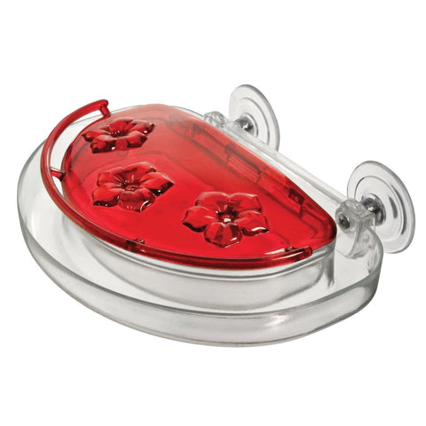 Aspects 407 Jewel Box window feeder cover attracts hummingbirds to your window.