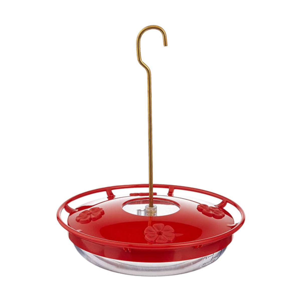 Aspects HummZinger high-view bowl: unobstructed viewing while hummingbirds sip.