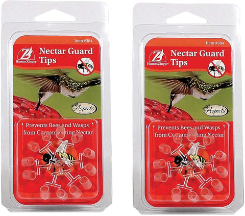 Aspects Hummzinger Nectar Guard Tip front view protects nectar from bees