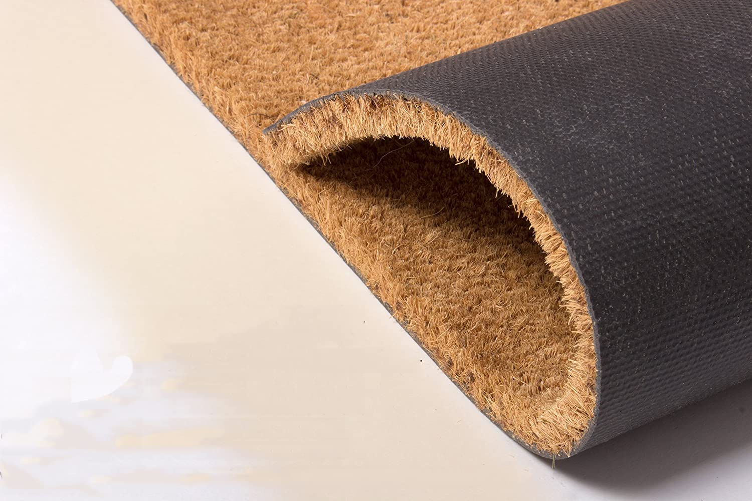 Assaoy Coir Door Mat multiuse mat suits entryways patios stairs and more
