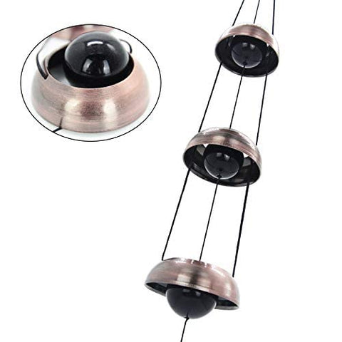 ASTARIN copper wind chime adds harmony to garden spaces with a gentle sound.
