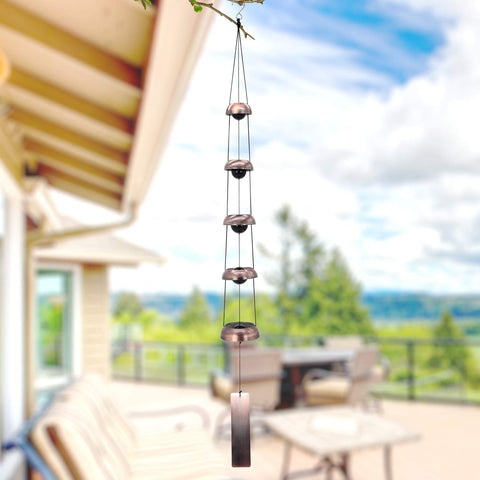 ASTARIN Copper Wind Chime for home decor delivers soothing tones