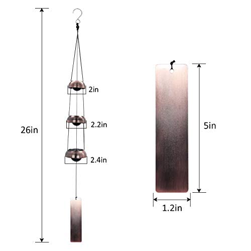 ASTARIN feng shui wind chime enhances balance with gentle resonance for home decor.