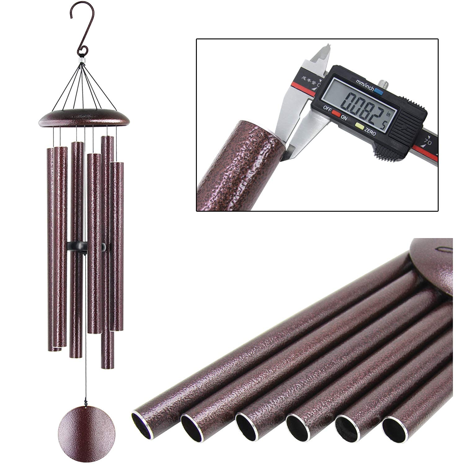 ASTARIN wind chimes as garden hanging decor in sunlit yard