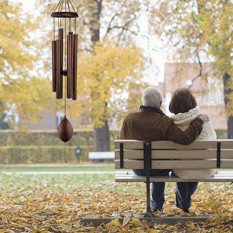 ASTARIN leaf-shaped wind catcher adds natural aesthetics outdoors.