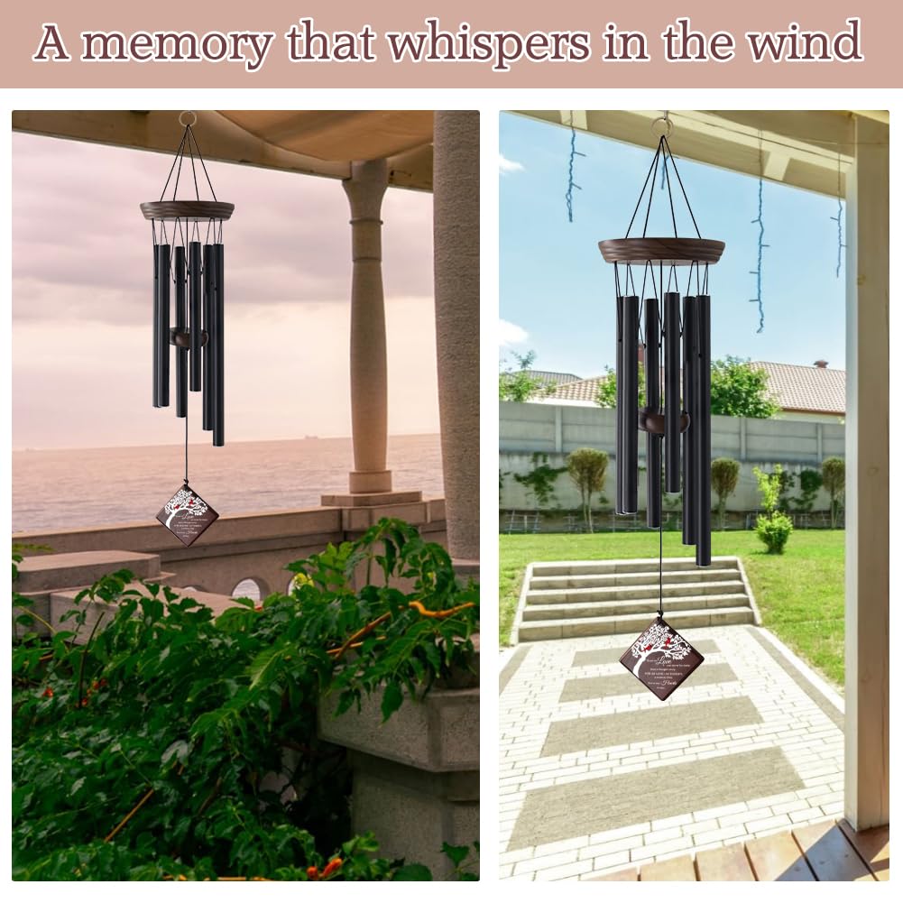 ASTARIN outdoor wind chime on porch enhancing reflective space