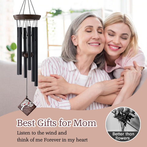 ASTARIN six-tube wind chime producing a soothing melody in breeze