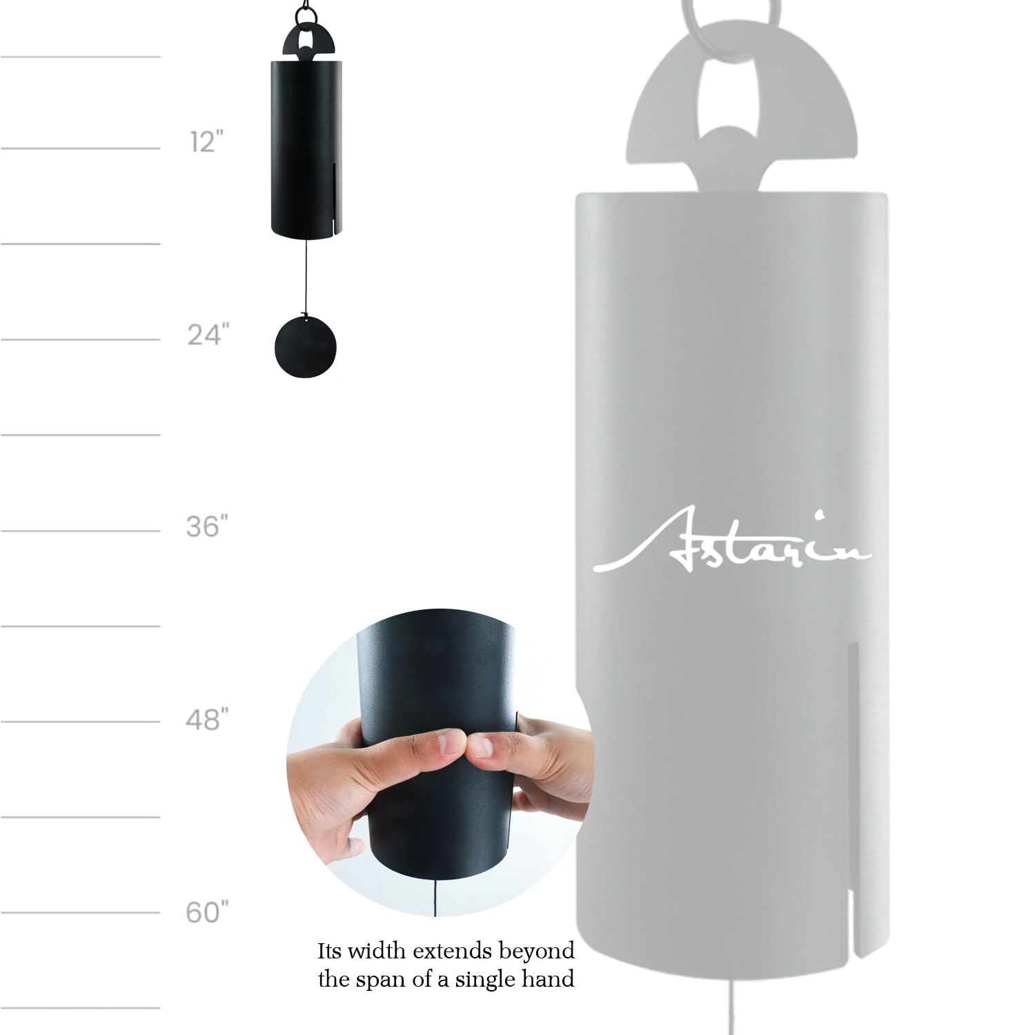 ASTARIN premium anodized aluminum resists rust for long-lasting sound.