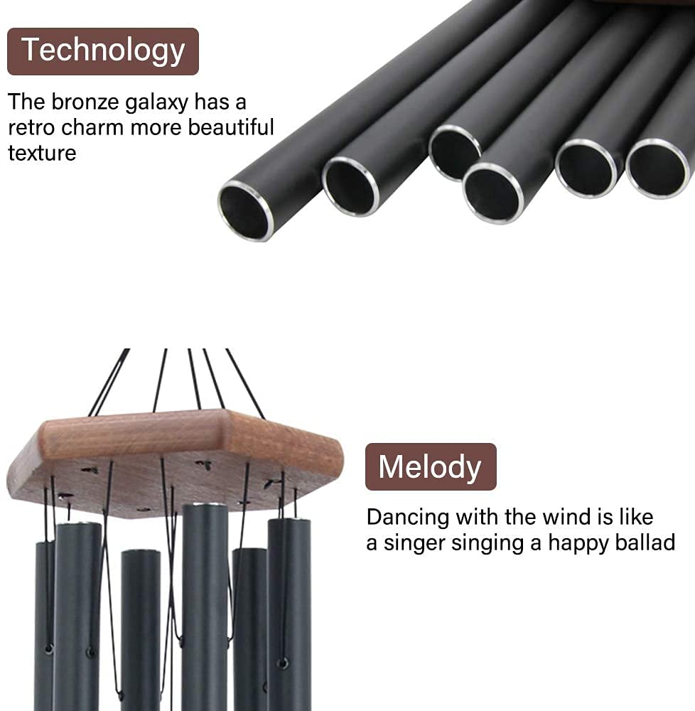 ASTARIN wind chimes indoor display adds subtle melody