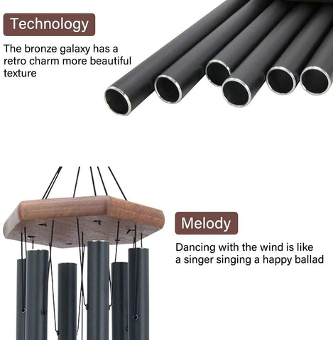 ASTARIN wind chimes indoor display adds subtle melody