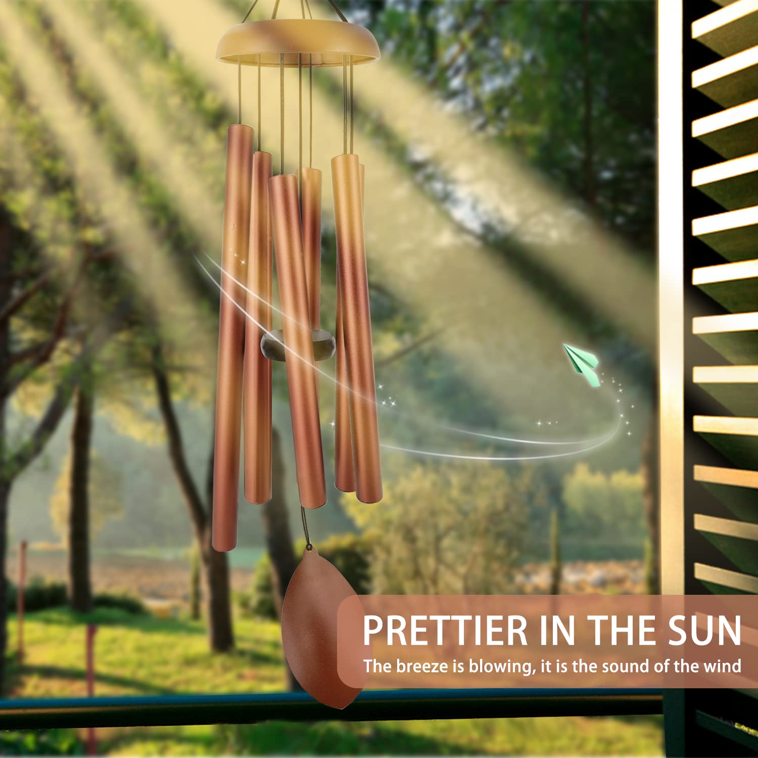 ASTARIN memorial gift wind chimes for loved ones with peaceful sound