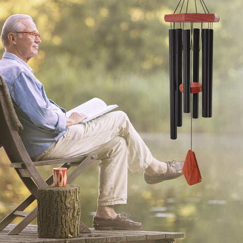 ASTARIN wind chimes nylon cords and aluminium pipes resist weathering