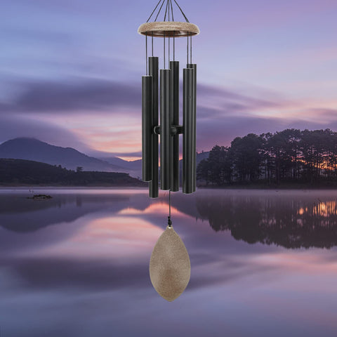 ASTARIN wind chimes create gentle resonance even in light breeze.