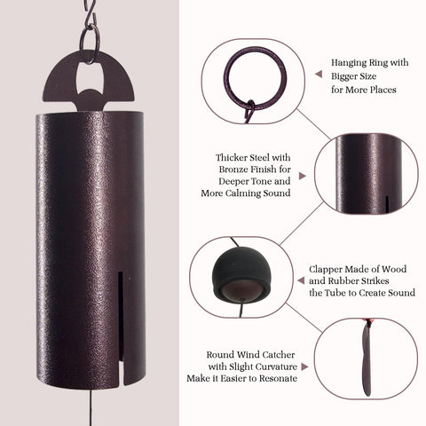 ASTARIN serenity-sound wind bell for porch and garden ambiance.