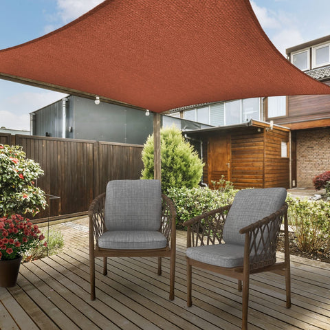 AsterOutdoor fabric close-up shows breathable 185GSM material.