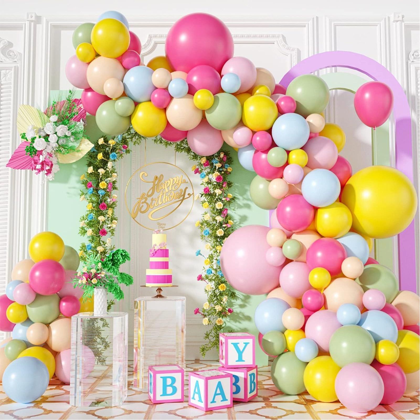 Astilazo balloon arch kit assembly guide for quick setup