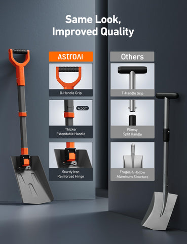 AstroAI 38-4inch extendable handle shown for versatile reach