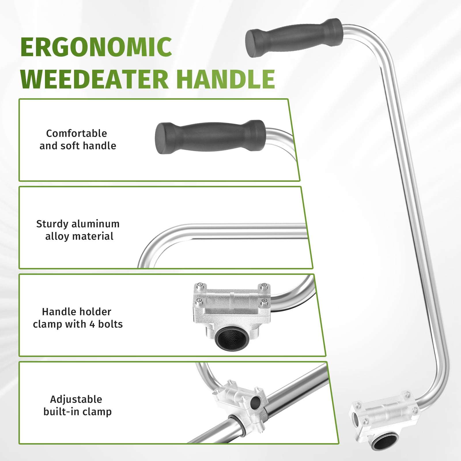 Asxevn ergonomic grip aiding lawn edging tasks