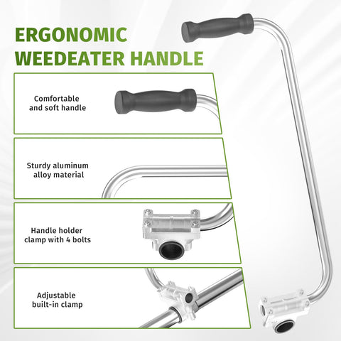 Asxevn ergonomic grip aiding lawn edging tasks