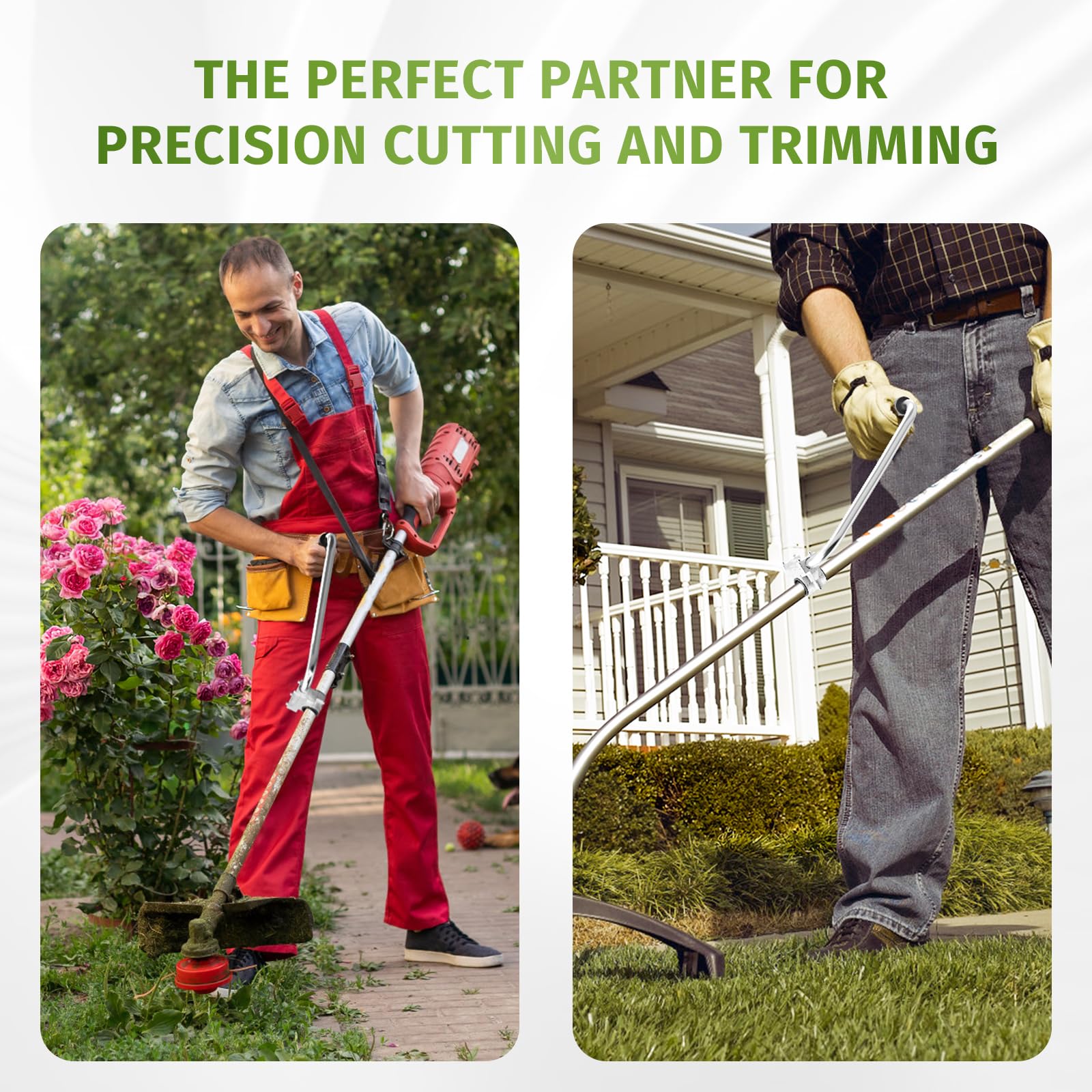 Asxevn weed wacker attachment durable design boosts longevity