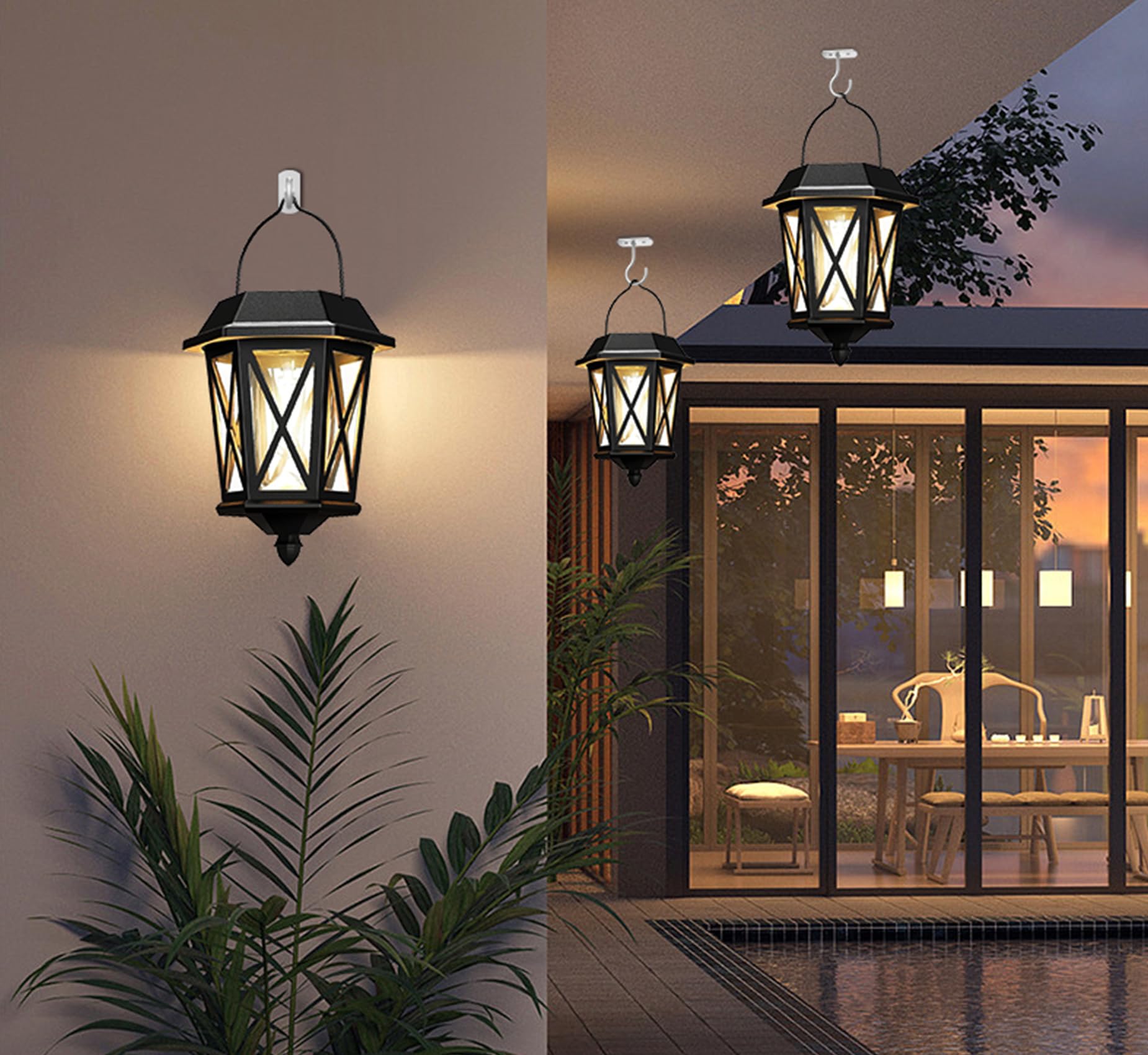 ASZUNE wind-chime hook white supports decorative setups.