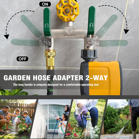 ATAOSGR three-quarter GHT thread fits most common faucets.