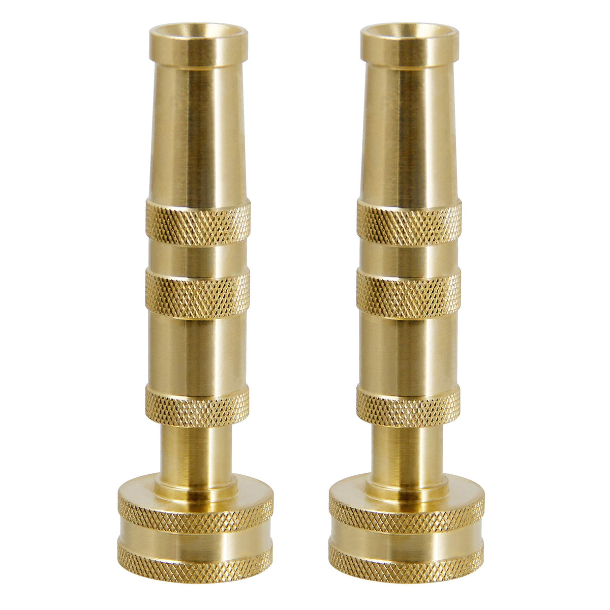 ATDAWN brass hose nozzle with heavy-duty construction for durable watering tasks.
