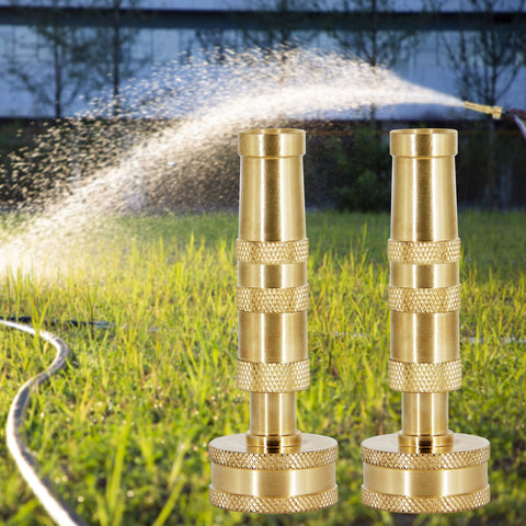 ATDAWN brass nozzle compatible with standard hoses for quick setup.