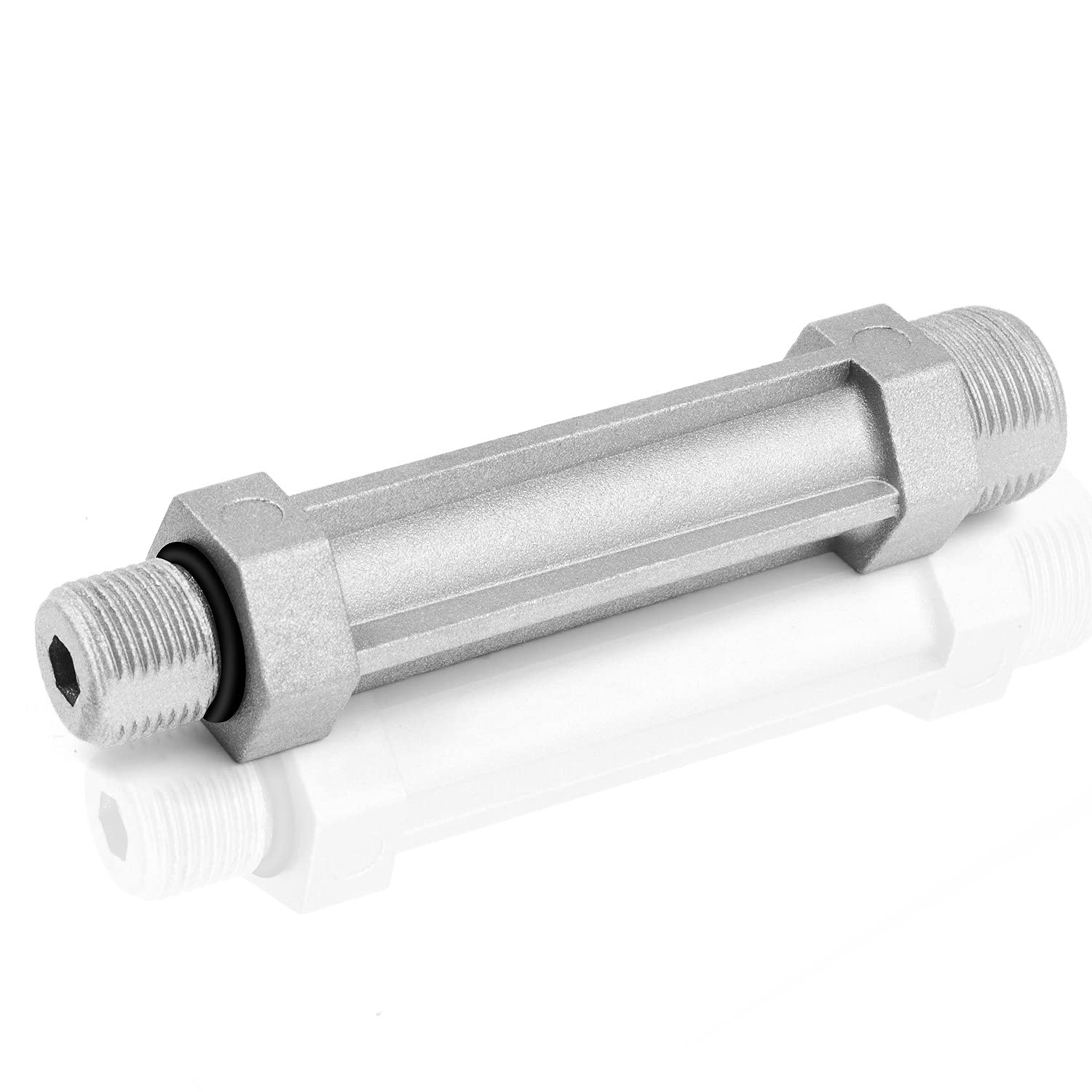 ATESMO outlet tube replacement 190589GS with durable aluminum construction for Briggs and Stratton pumps