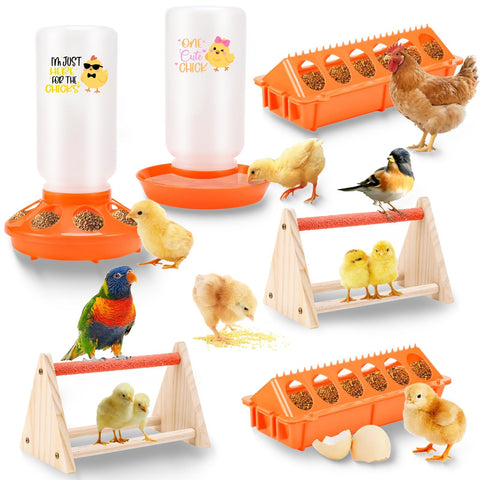 ATHCOHT all-in-one poultry starter kit for chicks, ducks, and quail.