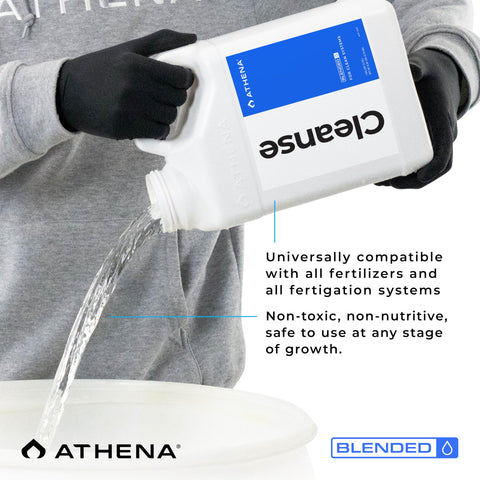 Home grower applies Athena Blended Cleanse between cycles for preventive maintenance