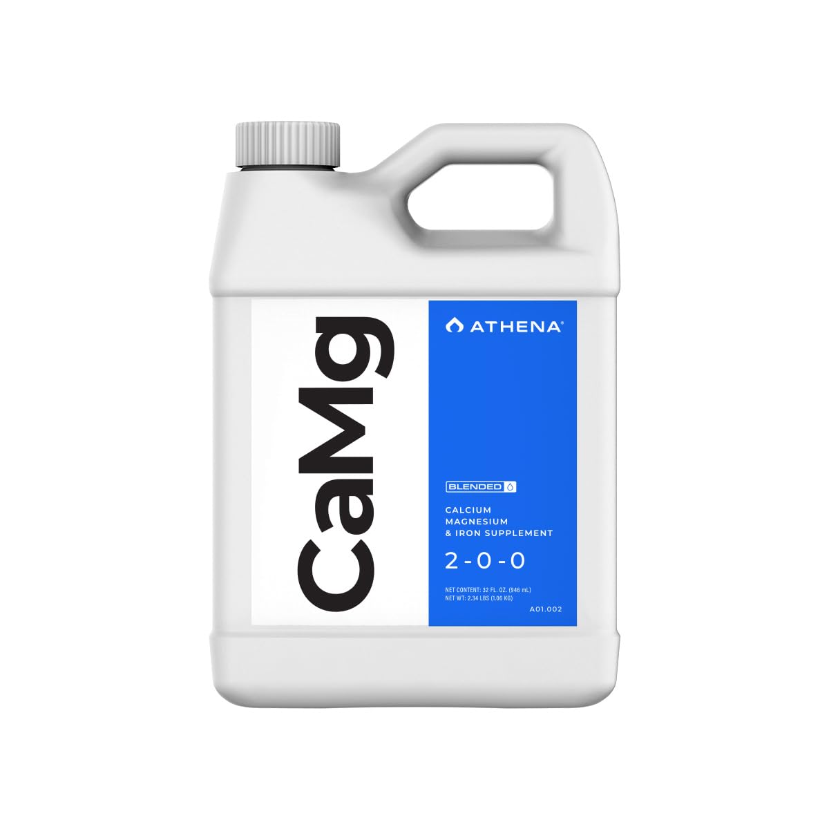 Athena Cal-Mag bottle pour for easy dosing and healthy growth