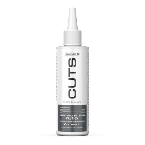 Athena Cuts rooting hormone gel bottle front for easy propagation